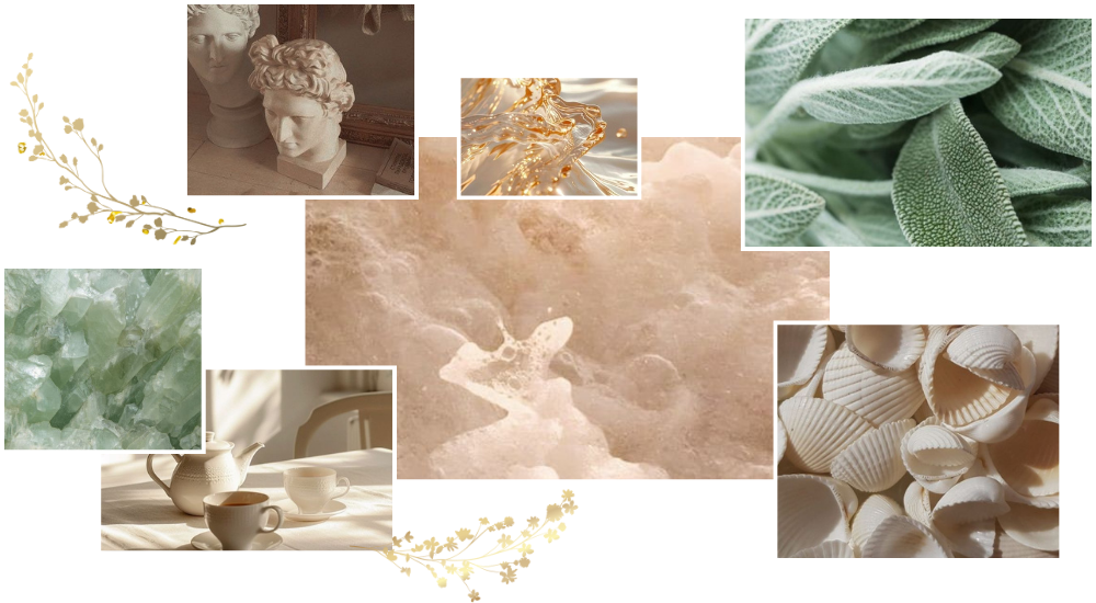 Moodboard Joy Rivault Matrimoine Antiquité