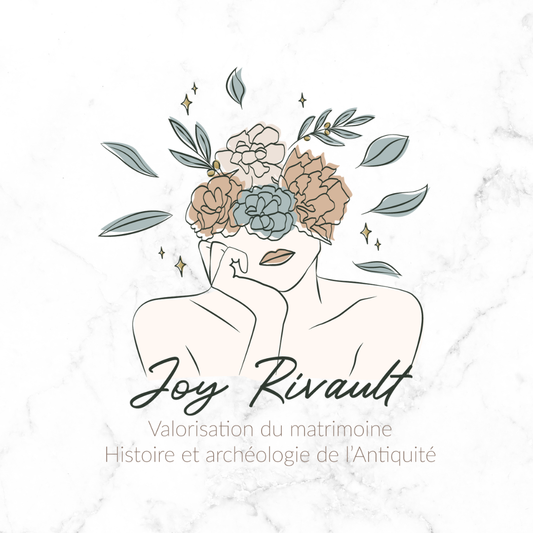 Logo Joy Rivault Histoire de l'Antiquité et Valorisation du matrimoine